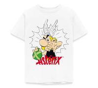 Spreadshirt Astérix & Obélix Potion Magique T Shirt Enfant, 122/128 (7-8 Ans), Blanc