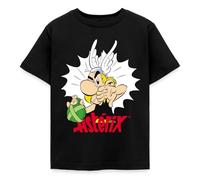 Spreadshirt Astérix & Obélix Potion Magique T Shirt Enfant, 122/128 (7-8 Ans), Noir