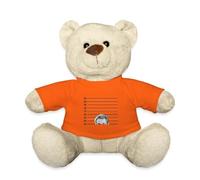 Spreadshirt Avant De Partir en Prison Humour Politique Français Peluche, Taille Unique, Orange doré