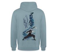 Spreadshirt Avatar Prince Zuko avec Masque Et Épées Sweat À Capuche Unisexe