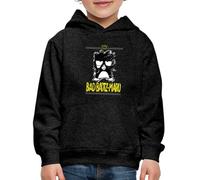Spreadshirt Bad Badtz Maru dans Un Style Esquissé Sweat À Capuche Premium Enfant, 134/146 (9-11 Ans), Charbon