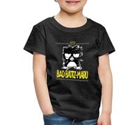 Spreadshirt Bad Badtz Maru dans Un Style Esquissé T-Shirt Premium Enfant, 98/104 (2 Ans), Charbon