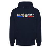 Spreadshirt Bad GONES 87 Ultras Lyon Sweat À Capuche Unisexe, XL, Marine