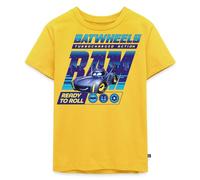 Spreadshirt Batwheels Bam avec Une Citation Ready to Roll T Shirt Enfant Premium, 122/128 (6 Ans), Jaune Soleil