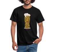 Spreadshirt Bière Il Vaut Mieux La Boire T-Shirt Homme, XXL, Noir