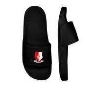 Spreadshirt Blason Vendéen Cœur Vendée Cadeau Vendéen Claquettes Homme Piscine, 43, noir