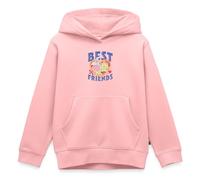 Spreadshirt Bob l'Éponge Et Patrick Meilleures Amies Sweat À Capuche Enfant Premium, 110/116 (4 Ans), Rose