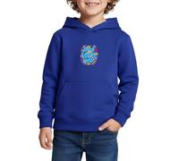 Spreadshirt Bob l'Éponge Good Vibes Only Sweat À Capuche Enfant Premium, 146/152 (10 Ans), Bleu Roi