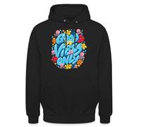 Spreadshirt Bob l'Éponge Good Vibes Only Sweat À Capuche Unisexe, S, Noir
