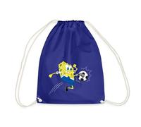 Spreadshirt Bob l'Éponge Joue Au Football Sac À Dos Cordon, Taille Unique, Bleu Roi