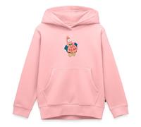Spreadshirt Bob l'Éponge Patrick Étoile Go Team Sweat À Capuche Enfant Premium, 98/104 (2 Ans), Rose