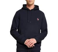 Spreadshirt Bob l'Éponge Patrick Étoile Motif De Broderie Sweat À Capuche Premium Homme, S, Bleu Marine