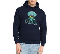 Spreadshirt Bob l'Éponge Spongebob Carlo Tantacule Sweat À Capuche Unisexe, XL, Marine