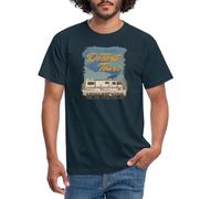 Spreadshirt Breaking Bad Desert Tours Nouveau-Mexique T Shirt Homme, XXL, Marine
