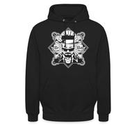 Spreadshirt Breaking Bad Heisenberg Logo Chimiste Walter White Marchandise Série Sweat À Capuche Unisexe, 3XL, Noir