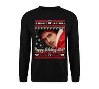 Spreadshirt Breaking Bad Jesse Happy Holidays, B*itch Sweat Unisexe, L, Noir