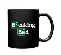 Spreadshirt Breaking Bad Logo Brome & Baryum Coupe Mug Tasse, taille unique, noir