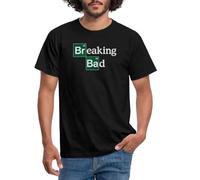 Spreadshirt Breaking Bad Logo Série TV Chimie et Crime T-Shirt Homme, 4XL, Noir