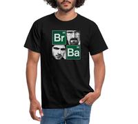 Spreadshirt Breaking Bad Logo Walter Et Jesse T Shirt Homme, L, Noir