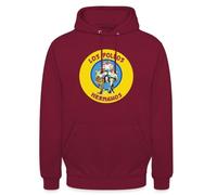 Spreadshirt Breaking Bad Los Pollos Hermanos Logo Série Cadeau Chimiste Sweat À Capuche Unisexe, S, Bordeaux