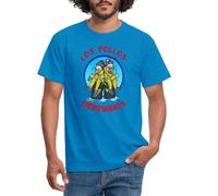 Spreadshirt Breaking Bad Los Pollos Hermanos Série TV Chimie Merch Marchandise T-Shirt Homme, 4XL, Bleu Royal