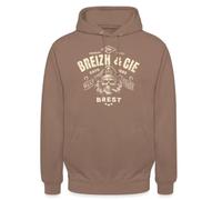 Spreadshirt Breizh CIE Brest France Bretagne Pirate Sweat À Capuche Unisexe