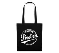 Spreadshirt Bretagne Made In Breizh Pur Breton Tote Bag, taille unique, noir