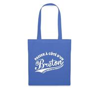 Spreadshirt Breton Frôler La Perfection Cadeau Bretagne Tote Bag, taille unique, bleu pâle