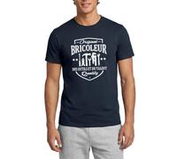 Spreadshirt Bricoleur des Outils Et du Talent T-Shirt Homme, XL, Marine