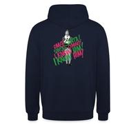 Spreadshirt Buddy L’Elfe De Noël - Citation Santa Arrive Sweat À Capuche Unisexe, S, Marine