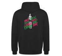 Spreadshirt Buddy L’Elfe De Noël - Citation Santa Arrive Sweat À Capuche Unisexe, S, Noir