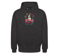 Spreadshirt Buddy L’Elfe De Noël - Sourire Est Mon Préféré Sweat À Capuche Unisexe, M, Charbon