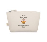 Spreadshirt Cadeau Merci Maîtresse Personnalisable Fin d’Année Personnalisé Trousse, Taille Unique, Nature