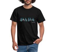 Spreadshirt Cadeau Personnalisé pour Papa avec Prénom Fils Ou Fille - Cadeau Fête des Pères T-Shirt Homme, S, Noir