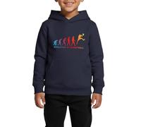 Spreadshirt Cadeau pour Fan De Basketball/Tenue De Basket pour Basketteur Sweat À Capuche Enfant Premium, 146/152 (10 Ans), Bleu Marine
