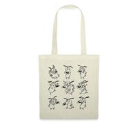 Spreadshirt Cartoon Network Courage Le Chien Froussard Émotions Tote Bag, taille unique, nature