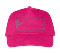 Spreadshirt Casquette Enfant Personnalisable Casquette de Baseball Enfant, Taille Unique, Fuchsia