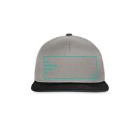 Spreadshirt Casquette Personnalisable avec Photo Et Texte Cap Motif du Choix Casquette Snapback, Taille Unique, Gris Graphite/Noir