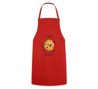 Spreadshirt C'est Parti Mon Cookie Slogan Marrant Cadeau De Pâtisserie Tablier Cuisine, taille unique, rouge