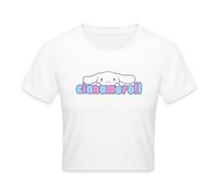 Spreadshirt Cinnamoroll Don't Overthink It Crop Top