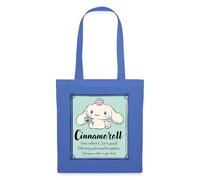 Spreadshirt Cinnamoroll Don't Overthink It. Just Be Yourself Tote Bag, taille unique, bleu pâle