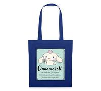 Spreadshirt Cinnamoroll Don't Overthink It. Just Be Yourself Tote Bag, taille unique, bleu royal