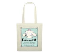 Spreadshirt Cinnamoroll Don't Overthink It. Just Be Yourself Tote Bag, taille unique, nature