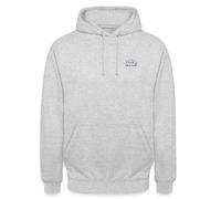 Spreadshirt Cinnamoroll Portrait brodé Sweat À Capuche Unisexe, 4XL, Gris Clair chiné