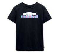 Spreadshirt Cinnamoroll Regarde par-Dessus l'inscription T Shirt Enfant Premium, 134/140 (8 Ans), Bleu Marine