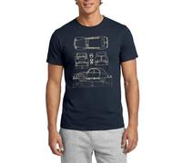 Spreadshirt Citroën 2 CV Dedeuche Voiture Ancienne T Shirt Homme