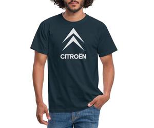 Spreadshirt Citroën Logo T Shirt Homme, XL, Marine