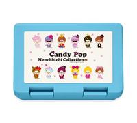 Spreadshirt Collection Monchhichi Candy Pop Lunch Box, taille unique, bleu saphir