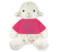 Spreadshirt Créez Votre Propre Mouton en Peluche Personnalisé avec Texte ou Photo Imprimée Peluche Mouton, Taille Unique, Rose