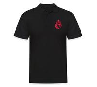 Spreadshirt Cœur Vendéen Vendée Polo Homme, XXL, Noir